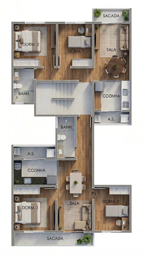 Apartamento, 2 quartos - Foto 5